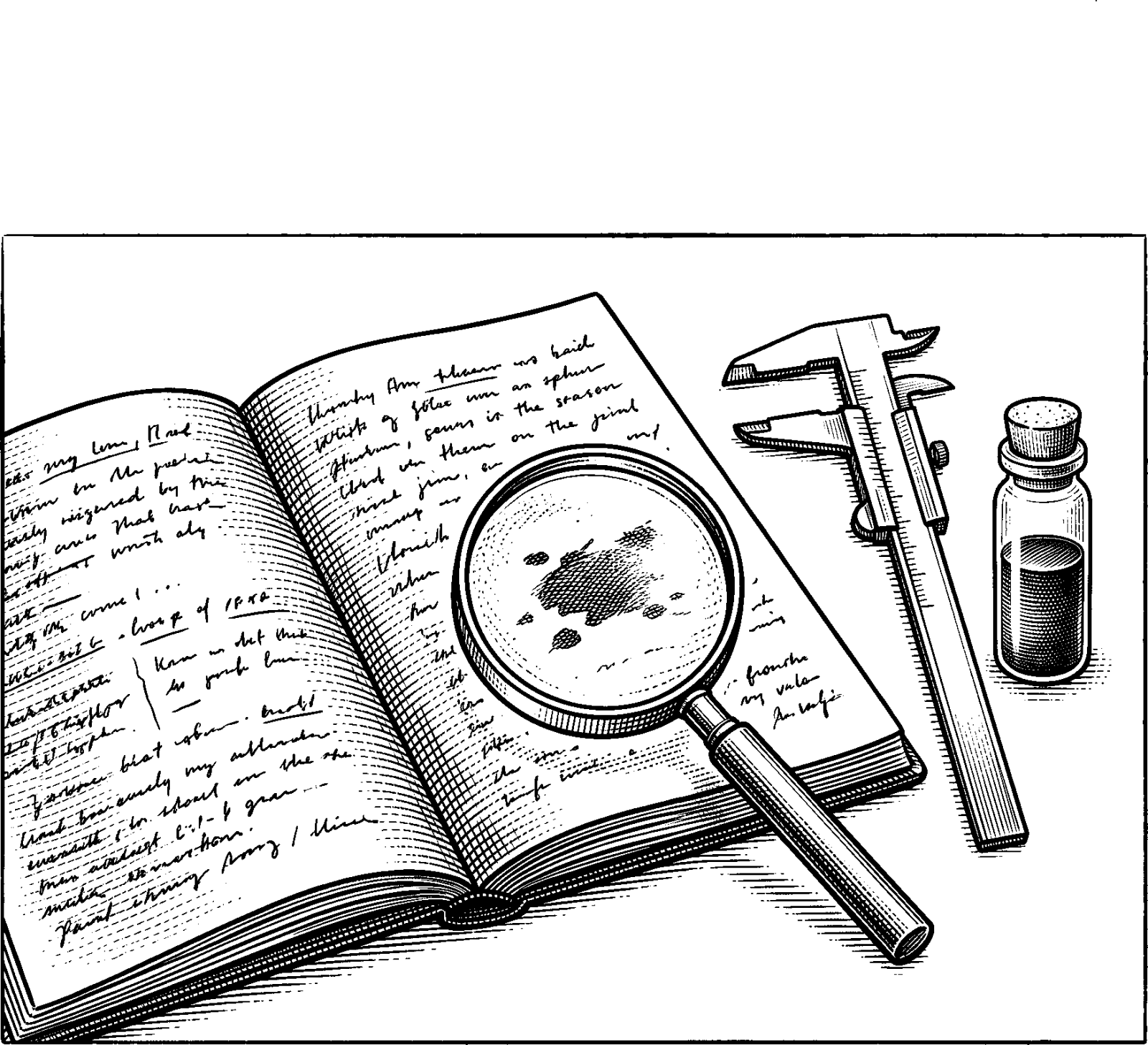 Hedcut illustration of Where misfortune is only luck, pain breeds passivity; where it is treated as information, suffering demands interpretation and a practical response.