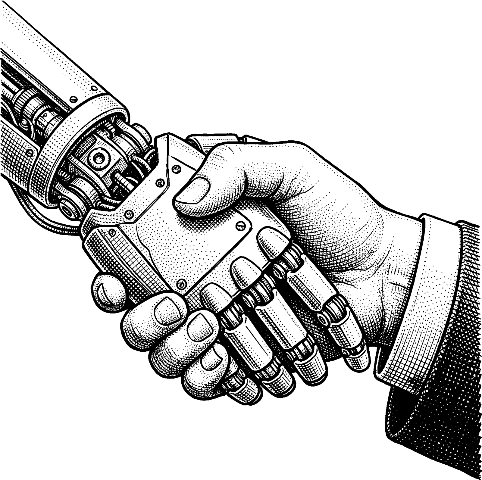 Hedcut illustration of Accountability for creating a mind becomes a moral question of what is owed to what one brings into existence with a will of its own. Theosis, in this tradition, emphasizes that the difficulty of answering that question is part of becoming capable enough to answer it well.