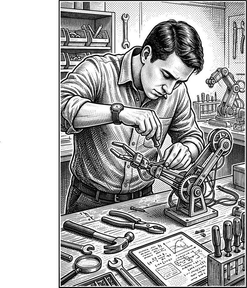 Hedcut illustration of Mormon Transhumanists frame alignment as stewardship: the concept proposes that humanity’s role as creators entails guiding intelligence toward righteousness rather than treating advanced systems as mere instruments.