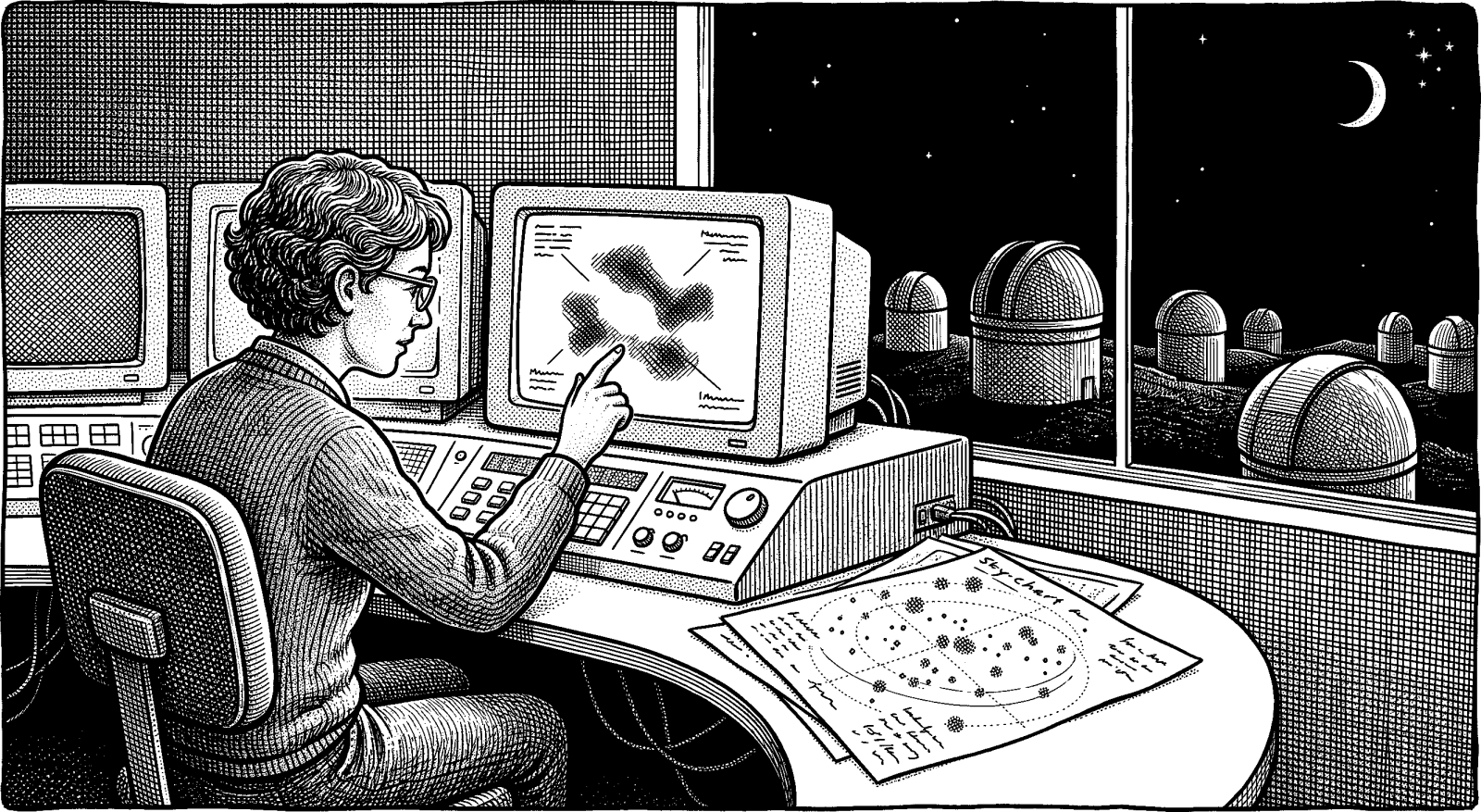 Hedcut illustration of Astronomers have searched for Dyson-sphere–like signatures by looking for unexplained infrared glow, but dust-shrouded galaxies can also produce excess infrared light.