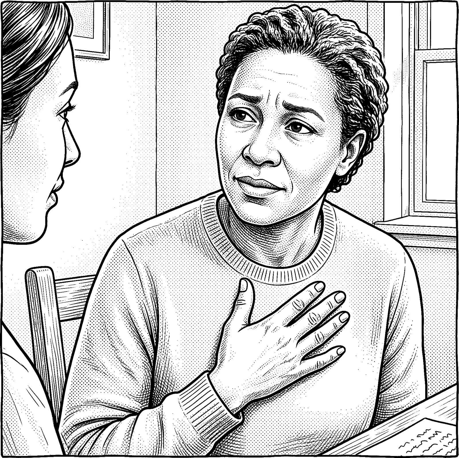 Hedcut illustration of Ezekiel’s “heart of flesh” contrasts rigid, unyielding insensibility with a living, responsive moral agency (Ezekiel 36:26).