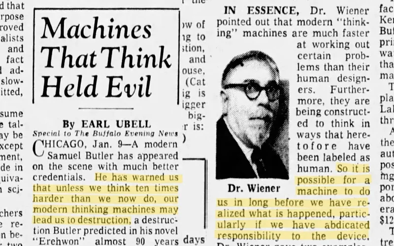 The original AI doomer