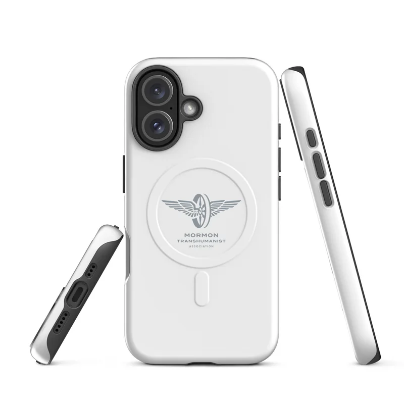MagSafe Tough Case for iPhone in Glossy with Grey logo